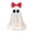 Red, variant on Red Bow Fabric Ghost Tabletop Decor 20 Inch, Light Up Cute Ghost Statue Weatherproof, Indoor Outdoor Porch Yard Desktop Halloween Party Ornament