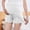White, variant on pstuiky Maternity Workout Shorts Thin Solid Color High Waist Adjustable Underwear Shorts Lace Trim Solid Color Pregnancy Underwear for Everyday Wear Athletic Maternity Shorts