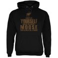 thumbnail image 1 of Always Be Yourself Moose Black Adult Hoodie, 1 of 1