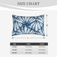 thumbnail image 6 of Fotbe Blue Shells Pillow Cases - Envelope Closure - Luxury, Extra Soft, Cooling Pillow Covers - Wrinkle, Fade, Stain Resistant-16"x24", 6 of 9