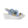 thumbnail image 2 of Sandalia Plataforma alta Mujer Flexi Piel 44516 Azul Cielo Flexi Piel, 2 of 4