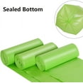 thumbnail image 2 of 60 Counts Biodegradable Trash Bags 13 Gallon Compostable Trash Bags  Recycled Garbage Bags Unscented Wastebasket Liners for Kitchen Office, 2 of 7