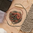 thumbnail image 4 of OUNONA Handmade Cotton Thread Knitting Fluffy Crochet Yarn Multi 1Pcs Knitting For Women, 4 of 6