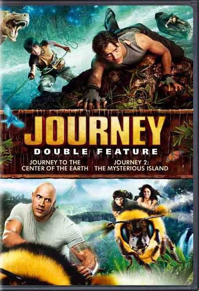 Journey to the Center of the Earth Journey 2 The Mysterious Island DVD