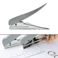 thumbnail image 2 of Single Circle Tool Hole Punch Convenient Durable Lightweight Portable Hole Punch 8mm, 2 of 9