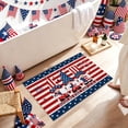 thumbnail image 5 of Floor Mat, Patio Rug, with Classic USA Flag Patriotic Pattern and Wear Resistant Fabric, for Courtyard Layout, Porch Ornament, Outdoor Garden 250th Anniversary, 5 of 6
