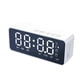thumbnail image 1 of Mini altavoz Reloj despertador ajustable LED Sonido envolvente Audio Altavoz V5.0 compatible con Bluetooth, Blanco kenally EL002902-02B, 1 of 2