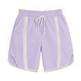 thumbnail image 5 of Aoiroe Women's Lightweight Hiking Cargo Shorts Quick Dry Athletic Shorts Camping Travel Golf Light Violet 2XL, 5 of 5