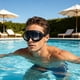 thumbnail image 4 of Large-frame Swimming Goggles Transparent Waterproof Unisex Lenses, 4 of 6
