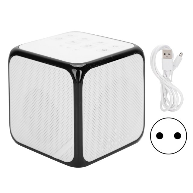 Máquina portátil de ruido blanco para dormir, ayuda para dormir, instrumento de relajación para dormir, enchufe de 100-240 VEU