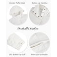 thumbnail image 4 of Winter Fashion Women Casual Hooded Lightweight Hooded Puffer Coat, 4 of 5