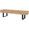 thumbnail image 2 of Bestar Lyra TV Stand in Natural Oak, 2 of 10