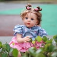 thumbnail image 5 of Reborn Baby Dolls 22 Inch White Skin with Soft Body Lifelike Realistic Girl Doll Birthday Gift Set for Girl Ages 3+, 5 of 6
