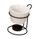 thumbnail image 4 of Juego para fondue con rejilla de hierro, olla caliente de cerámica para fiestas, aniversarios y cumpleaños, 4 of 8