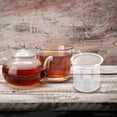 thumbnail image 4 of Glass Teapot 6 Pcs Strainer for Loose Leaf Infuser Insert Kettle Coffe Filter Brewer, 4 of 6