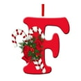 thumbnail image 1 of Adornos navideños con letras colgantes, adornos navideños decorativos para centros comerciales, coronas, cumpleaños, año Nuevo, interiores F, 1 of 8