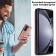 thumbnail image 2 of for Samsung Galaxy Z Fold 6 Wallet Case with Credit Card Slots Holder, Flip Stand Magnetic Buttons Shockproof PU Leather Phone Cover Women Men for Samsung Galaxy Z Fold 6 Case, Rosegold, 2 of 9