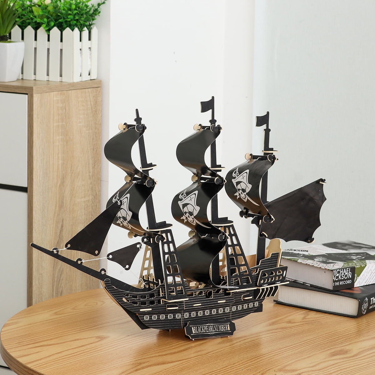 3D Metal Jigsaw Puzzles Mechanical Boat DIY Brain Teaser Education Toy Gift 