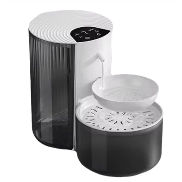 Fuente de Agua Inalámbrica para Mascotas de 3 L, Recargable, con Temporizador, Inteligente, Sin Filtro, Color .