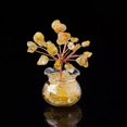 thumbnail image 1 of Quartz Natural Gemstone Crystal Money Tree Good Luck Prosperity Feng Shui Tree, 1 of 4