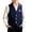 Blue, variant on Boys Striped Vest Retro Formal Vest for Kids Wedding Prom Outfit Lapel Slim Fit Waistcoat Boy Thermal Sleeveless Suit Tops