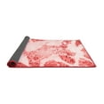 thumbnail image 2 of Ahgly Company Indoor Square Abstract Red Modern Area Rugs, 5' Square, 2 of 4