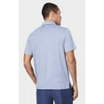 thumbnail image 2 of 32 DEGREES Cool Mens Classic Slim Fit Quick-Dry Active Golf Polo (Small, Blue Moon Space Dye), 2 of 3