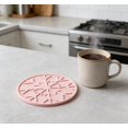 thumbnail image 5 of Silicone Heat Resistant Pad - Non-Slip Heat Insulation Mat, Durable Flexible Design, Multipurpose Pad for Hot Dishes Pots Pans Kitchen Countertop, Pink, 1pc, 5 of 6