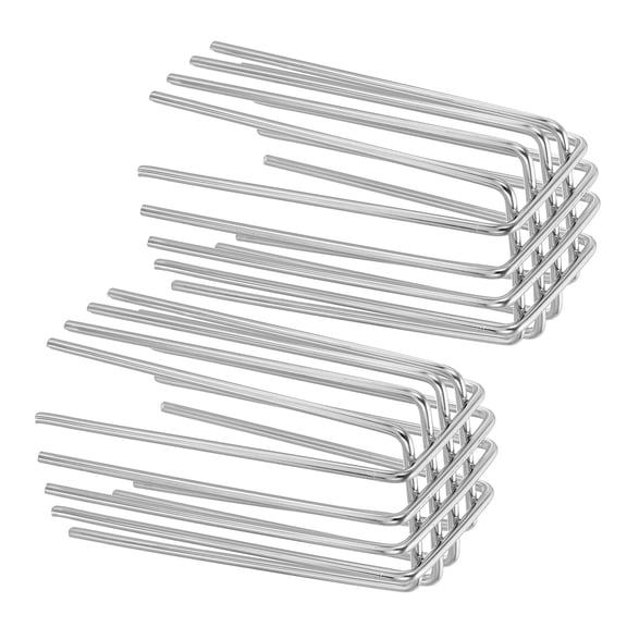 Uxcell 45 mm (1.8") OD Gutter Guard Filter, 2 Pcs 304 Stainless Steel Mesh Screen Roof Vent Cover Adjustable Gutter Downspout Protectors for Preventing Blockage Leaves Debris Drain Silver