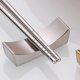 thumbnail image 4 of Chopstick Rests and Holders for Home Restaurant Party Stainless Steel Chopsticks Spoon Rack Chopsticks Shelf Cutlery Rack,2.28 x 0.67 x 0.67 Black, 4 of 5