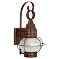 thumbnail image 1 of Vaxcel International T0053 Chatham LED 10 Po Applique Murale Extérieure - Bronze Poli, 1 of 1