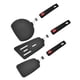 thumbnail image 4 of 1 juego de espátula de silicona para cocinar, utensilios de cocina de silicona reutilizables, espátula y pala ranurada, 4 of 5