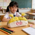thumbnail image 1 of Ohmyroo Large Capacity Plush Mascot Pouch for Supplies, 1 of 7