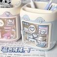 thumbnail image 1 of Hello Kitty Kuromi-portalápices Kawaii, caja de almacenamiento de papelería de escritorio, My Melody, Cinnamoroll, pegatina, pincel de maquillaje, regalo para niñas, 1 of 4