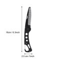 thumbnail image 3 of Stainless Steel Beard Comb, Folding Beard Comb for Men, Beard Mustache Styling Comb, Moustache Comb, 3 of 8