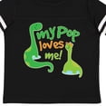 thumbnail image 4 of Inktastic My Pop Loves Me Dinosaur Boys Toddler T-Shirt, 4 of 5