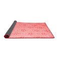 thumbnail image 2 of Ahgly Company Indoor Rectangle Abstract Red Modern Area Rugs, 7' x 9', 2 of 4