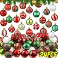 thumbnail image 2 of 2025 Bolas de Navidad Adornos DIY Bolas pintadas Colgantes para árbol de Navidad Decoración para fiestas de Año Nuevo Suministros para festivales, 2 of 5