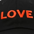 thumbnail image 5 of DALIX Custom Embroidered Hats Dad Caps LOVE Stitched Logo Hat in Black, 5 of 7