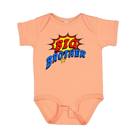 

Inktastic Big Brother Superhero Gift Baby Boy Bodysuit
