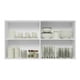 thumbnail image 3 of Alacena Gabinete Superior Madesa Glamy 120 cm 2 Puertas con Cristal - Blanco Madesa G25120GL, 3 of 4