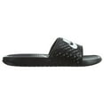 thumbnail image 2 of Nike Benassi JDI 343881-011 Women's Black Diamond Pattern Slides Sandals SGA254 (7), 2 of 6