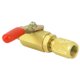 thumbnail image 5 of Válvula de cierre manual de latón recto de 1/4 pulg R410A R134A R12 para equipos de refrigeración rojo Ticfox, 5 of 8