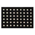 thumbnail image 1 of PVC Kitchen Woven Mats for Floor Non-slip Washable Runner Rugs Stain Resistant Standing Mat with TPR Backing Lightweight Black, 1 of 6