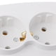 thumbnail image 5 of Toma de corriente de pared de 2 puertos, 250 V, 16 A, tipo alemán, enchufe europeo para uso doméstico (blanco), 5 of 7
