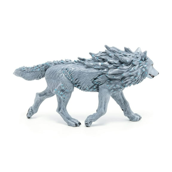 Papo Ice Wolf Hand Painted Figurine - Heirloom Quality Collectible No. 36033