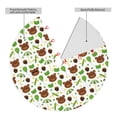 thumbnail image 2 of Yiaed Cute Bear Print Christmas Tree Skirt , Tree SkirtsTree Mat for Christmas Winter Holiday Indoor Decorations-30", 2 of 7