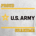 thumbnail image 3 of CafePress - Proud Army Grandma Black And Gold Long Sleeve T Shirt - Women's Long Sleeve Graphic Casual T-Shirt, 3 of 4