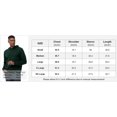 thumbnail image 7 of Taigaofy Men's Geometric Texture Hoodie with Pocket, Skin-Friendly Long Sleeve Casual Pullover, Perfect Valentine's Day Gift for Him Green XL, 7 of 7