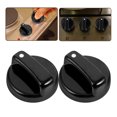 thumbnail image 1 of ORDDIART 5Pcs Black Plastic Stove Knob for Gas Stove Control Knobs Restaurant Use, 1 of 7